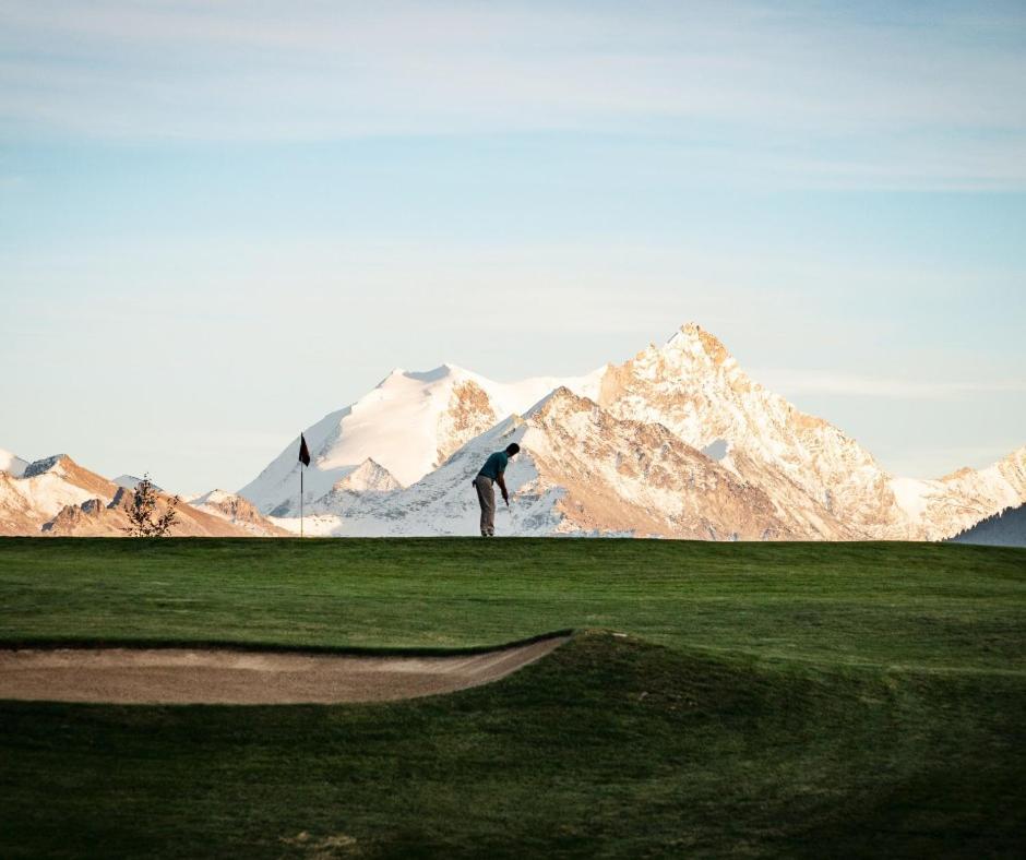 Apartmán Au Bon Coeur L Golf 5Min L Vue L 4 Pers Crans-Montana Exteriér fotografie